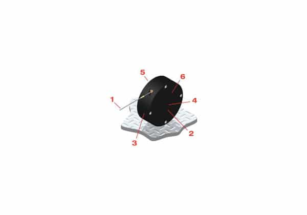 Seilzugpotentiometer Serie 17x Miniatur mit Details